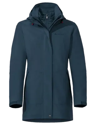 Vaude Idris III 3 In 1 Jas Dames Dark Sea 42