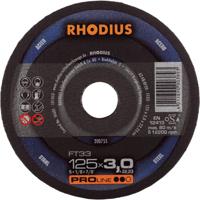 Rhodius FT33 200755 Doorslijpschijfset 25 stuk(s) Staal - thumbnail