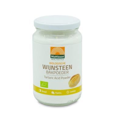 Mattisson HealthStyle Biologische Wijnsteenbakpoeder Mattisson HealthStyle Biologische Wijnsteenbakpoeder