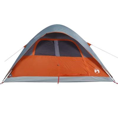 VidaXL Koepeltent 6-persoons waterdicht oranje