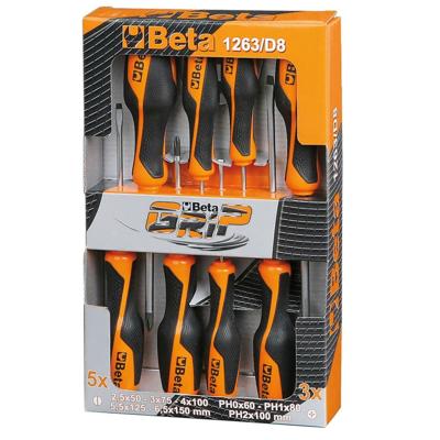 Beta Schroevendraaierset tools 01263/d8 - 8 delig
