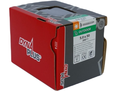 Dynaplus Unischroef Ar-Coating Pk Torx TX25 5.0X50 | 200 stuks - 0281.08.41901