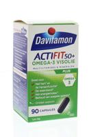 Davitamon Actifit 50+ Omega-3 Visolie Capsules - thumbnail