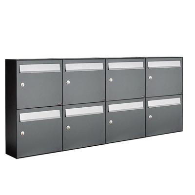 Allux Flow Set 4-Breed, 2-Hoog Antraciet - 40040065_4x2