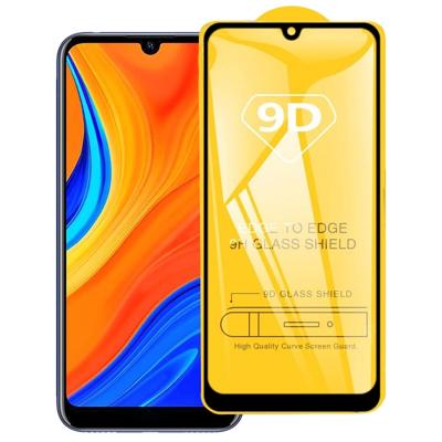 Voor Huawei Y6s (2019) 9D Full Glue Full Screen Tempered Glass Film