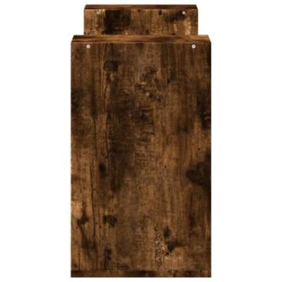 Tv-meubelen 2 st 75x30x50 cm bewerkt hout gerookt eikenkleurig