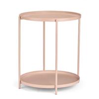 Bijzettafel Gift Decor Bruin 47,5 x 47,5 x 53 cm - thumbnail