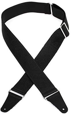 Fender Tooled Leather Guitar Strap 2 inch gitaarband zwart Fender Tooled Leather Guitar Strap 2 inch gitaarband zwart