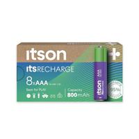 itson itsRECHARGE Oplaadbare AAA batterij (potlood) NiMH 1.2 V 8 stuk(s) - thumbnail