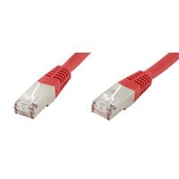 econ connect F6TP1RT RJ45 Netwerkkabel, patchkabel CAT 6 S/FTP 1.00 m Rood Pair afscherming 1 stuk(s) - thumbnail