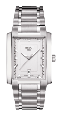 Horlogeband Tissot T0615101103100A Staal 19.5mm