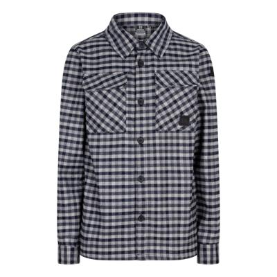 Shirt Jacket Check Navy