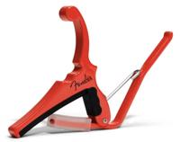 Kyser x Fender Quick-Change Electric Capo Fiesta Red capo voor elektrische gitaar - thumbnail