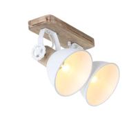 Mexlite Spot gearwood 7969w wit - thumbnail