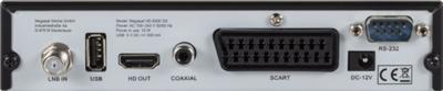 MegaSat HD 6000 DS HD-satellietreceiver Front-USB Aantal tuners: 1