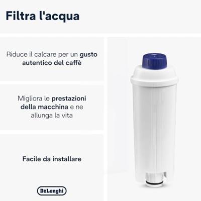 De&apos;Longhi DLSC002 WATERFILTER Koffie accessoire Wit - thumbnail