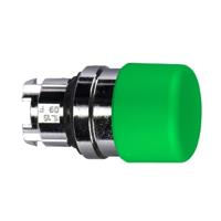 Schneider Electric ZB4BC34 ZB4BC34 Terugstelbaar (Ø) 22 mm Zonder markering Chroom, Groen 1 stuk(s) - thumbnail