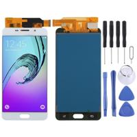 LCD-scherm en digitizer volledige assemblage (TFT-materiaal) voor Galaxy A7 (2016) A710F A710F/DS A710FD A710M A710M/DS A710Y/DS A7100 (wit) - thumbnail