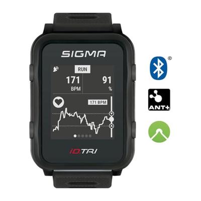 Sigma iD.TRI Set Sporthorloge GPS - Zwart Sigma iD.TRI Set Sporthorloge GPS - Zwart