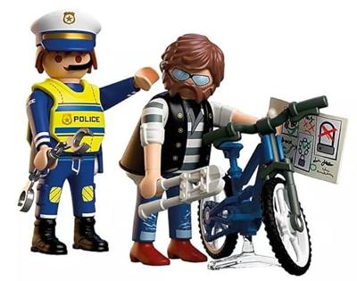 PLAYMOBIL City Action fietsendiefstal 72076