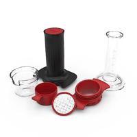 Cafflano Espresso Maker Kompresso Zwart - thumbnail