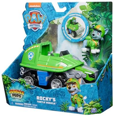 Paw Patrol Jungle Pups Deluxe Vehicle Rocky