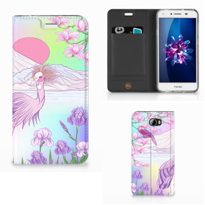 Huawei Y5 2 | Y6 Compact | Hoesje maken | Bird Huawei Y5 2 | Y6 Compact | Hoesje maken | Bird