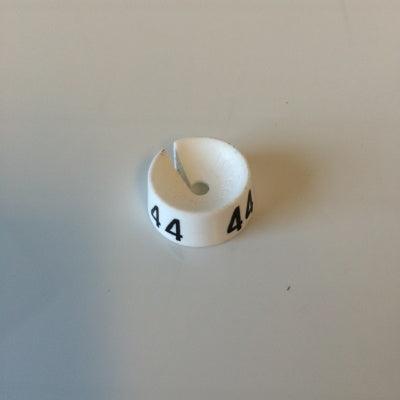 MB wit/zwart 44 voor op kledinghanger