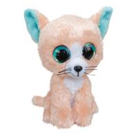 Lumo Stars knuffel - kat peach, 15cm - thumbnail