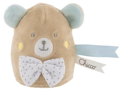 Chicco Nachtlamp Beer Junior 7 X 9 Cm Velours Lichtbruin/blauw