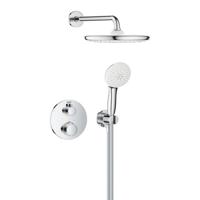 Grohe Tempesta 250 Regendouche set - ronde hoofddouche - incl. douche arm - ronde handdouche - chroom 1039960000 - thumbnail