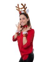 Rendier Set Met Strikjes - thumbnail