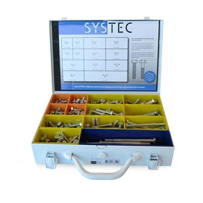 Systec Assortimentskoffer Tap- & Zeskantbout Vz Din933/931 M8 - 8960.60.30202