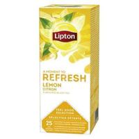 Thee Lipton Refresh lemon 25x1.5gr | 6 stuks - thumbnail