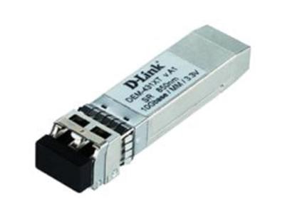 D-Link DEM-431XT SFP+ transceiver (ondersteunt 10 Gbit/s Ethernet).