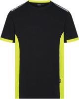 DASSY polo veracruz nachtblauw/fluogeel xl - thumbnail