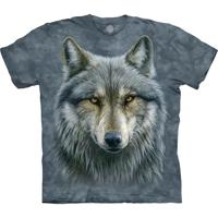 T-Shirt Mountain Artwear Warrior Wolf M - thumbnail