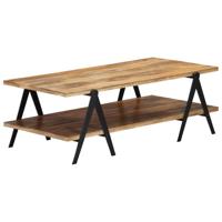 Salontafel 115x60x40 cm massief mangohout - thumbnail