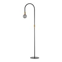 ETH VloerlampPike 180cm zwart met goud - 05-VL8135-30 - thumbnail