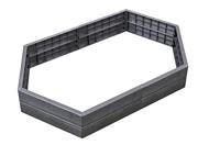 GRAF 645101 ERGO-hoogbeet uitbreidingsset set: 2 stuks, inclusief connector 1 stuk(s) - thumbnail