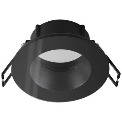 SLV InbouwringNew Tria 68 IP65 rond zwart - zonder fitting - 1007336