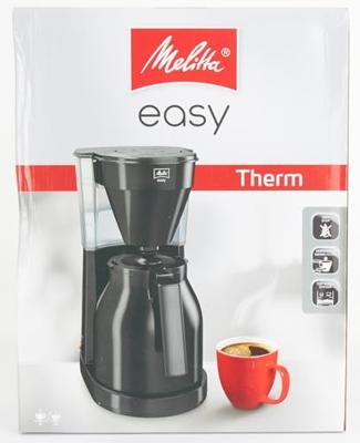 Melitta Easy II Therm Koffiefilter apparaat Zwart - thumbnail