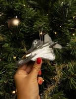 Nordic Light Kerstbal Straaljager 15 cm - thumbnail