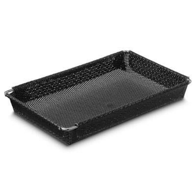 Xavax Gitterkorb für Heißluftfritteusen, Anti-Haft, ofenfest, 12,5 x 20 cm Airfryer Zwart