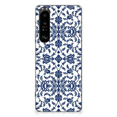 Sony Xperia 1 III | TPU Case | Flower Blue Sony Xperia 1 III | TPU Case | Flower Blue