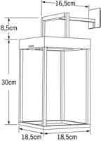 Konstsmide 7815-250 Portofino Decoratieve lamp op zonne-energie, USB-lamp LED LED vast ingebouwd 3.7 W Wit - thumbnail