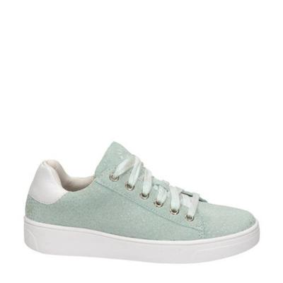 Nelson Kids suède sneakers mintgroen Nelson Kids suède sneakers mintgroen
