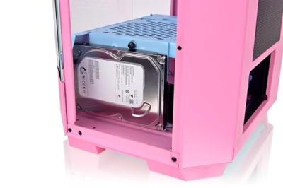 Thermaltake The Tower 300 Bubble Pink Micro-tower PC-behuizing Roze