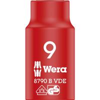 Wera 8790 B Zyklop VDE doppen, geïsoleerd, voorzien van 3/8" aandrijving, 9.0 x 46.0 mm - 1 stuk(s) - 05004953001 - thumbnail