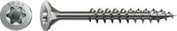 100 Spax schroeven 4,5x70mm RVS A2 deeldraad T20 - thumbnail